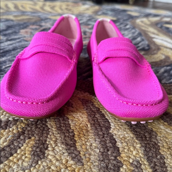 Rothy's The Driver Loafers in Dragonfruit - Picture 6 of 7